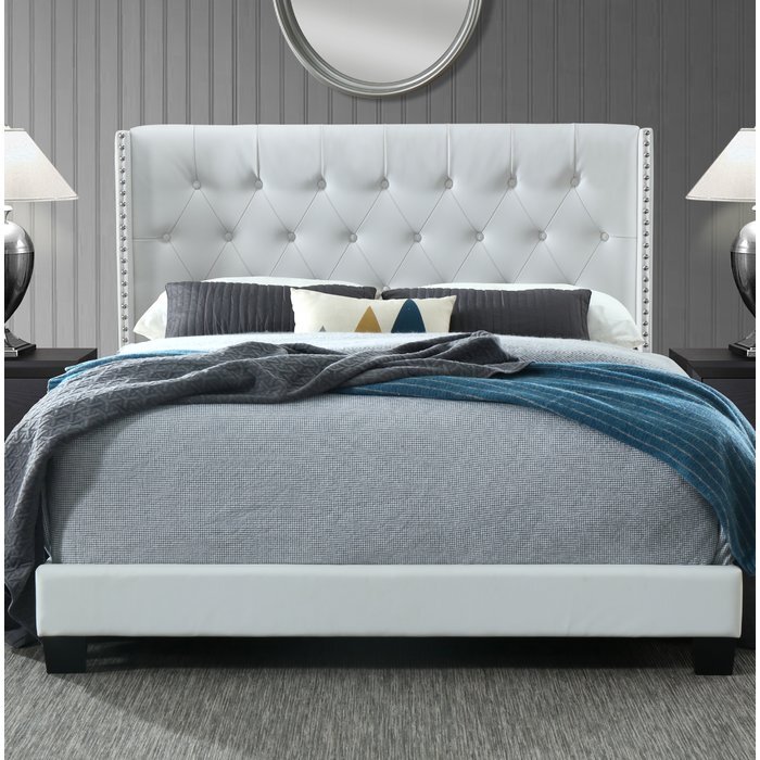 Stowthewold upholstered cheap standard bed